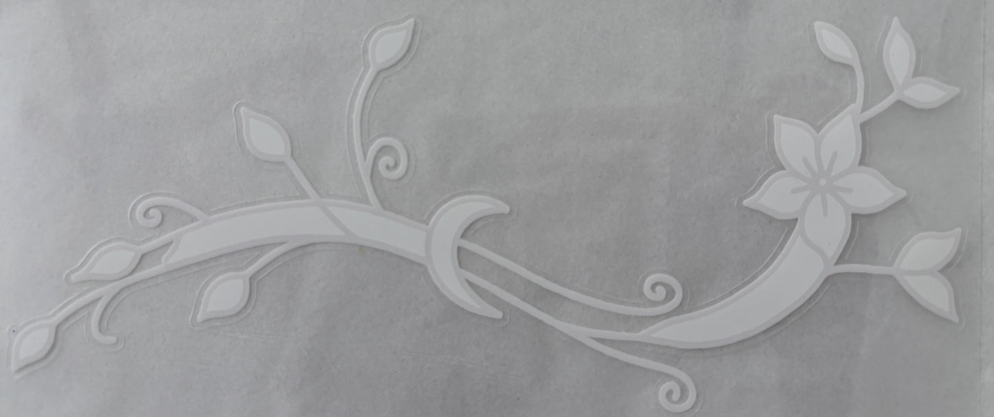 Moon Flower Sticker