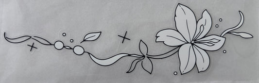 Lilly Flower Sticker