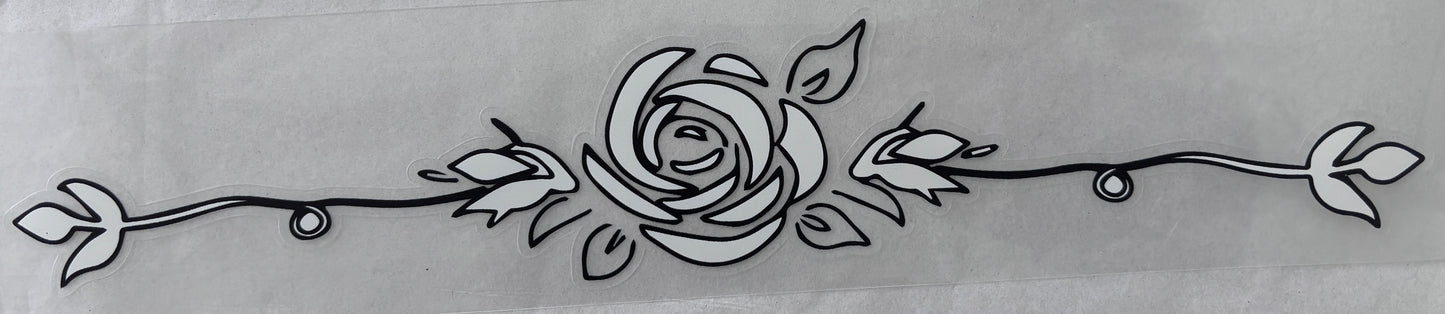 Climbing Vine Rose Sticker